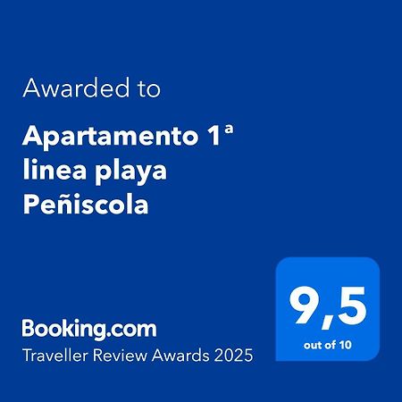 Apartamento 1ª Linea Playa Peniscola Luaran gambar